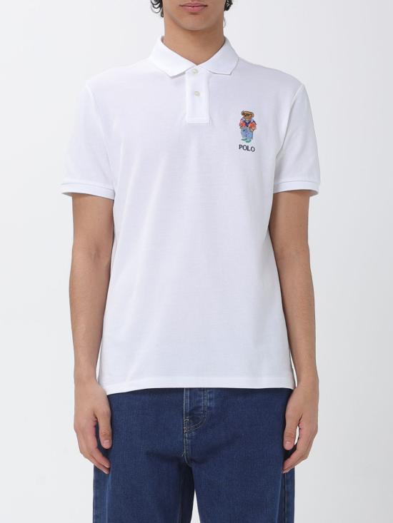 26SS 폴로 랄프로렌 폴로 티셔츠 710B16617 001 White