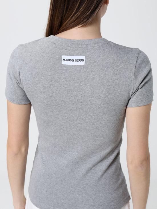 26SS 마린세르 반팔 티셔츠 WTT012ACJER0008 GR50 Grey - MARINE SERRE