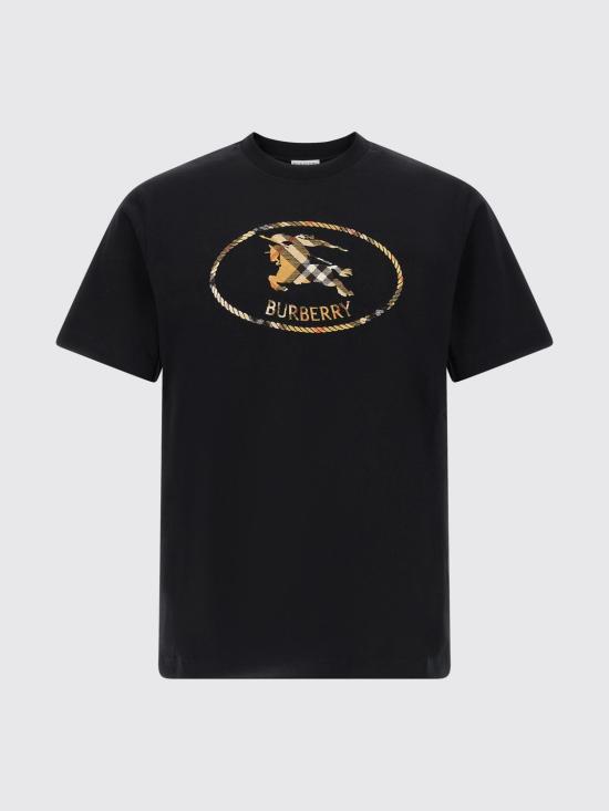 26SS 버버리 반팔 티셔츠 8123436 Black - BURBERRY