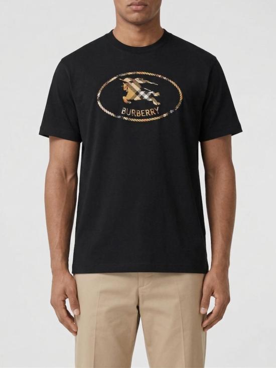 26SS 버버리 반팔 티셔츠 8123436 Black