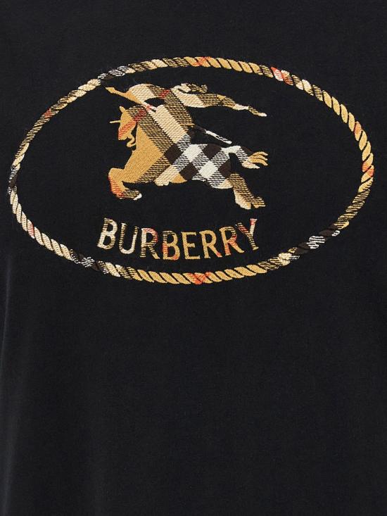 26SS 버버리 반팔 티셔츠 8123436 Black - BURBERRY
