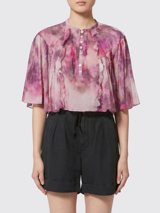 26SS 이자벨마랑에뚜왈 블라우스 HT0854FAD1J13E 40PK Pink