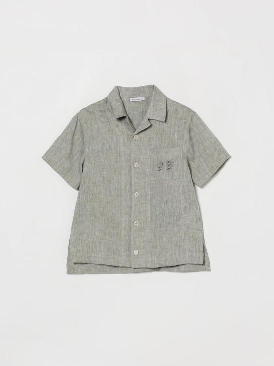 26SS [키즈] 돌체앤가바나 셔츠 L44S24FU4LG V3732 Green