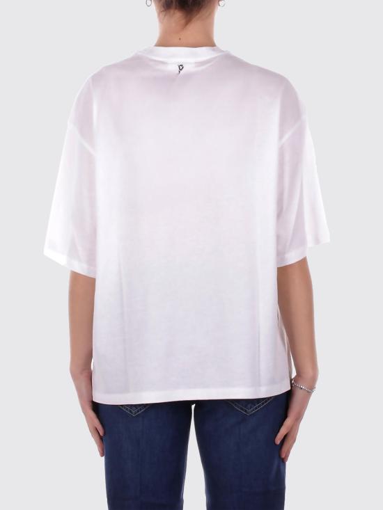 26SS 돈답 반팔 티셔츠 DS073JF0350DXXX 000 White - DONDUP