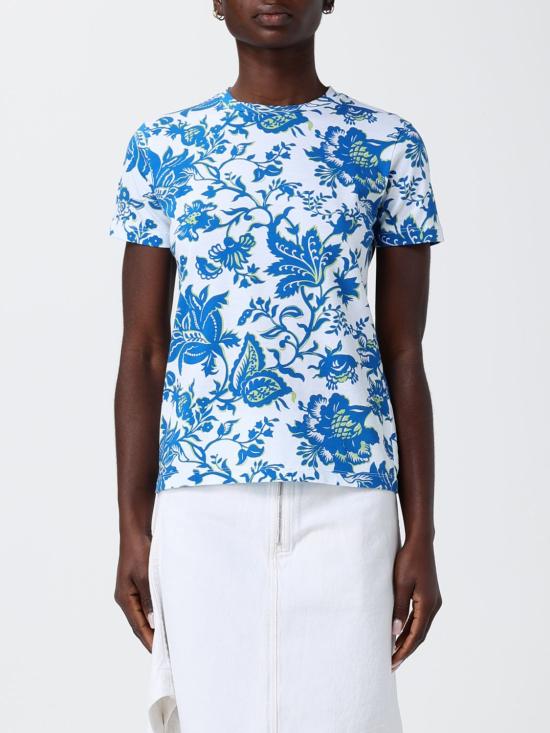 26SS 에트로 반팔 티셔츠 WRMA0006AKH27 X0809 Multicolor