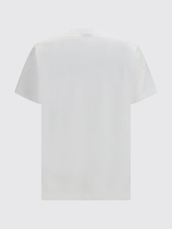 26SS 모스키노 반팔 티셔츠 261ZZA07020241 1001 White - MOSCHINO