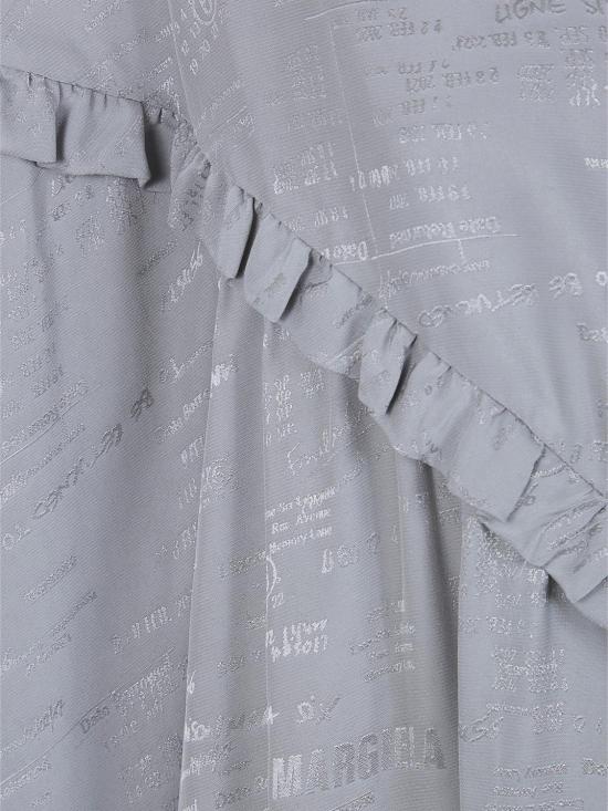 26SS MM6 메종마르지엘라 롱 원피스 S52DD0077M35737 001J Grey - MM6 MAISON MARGIELA