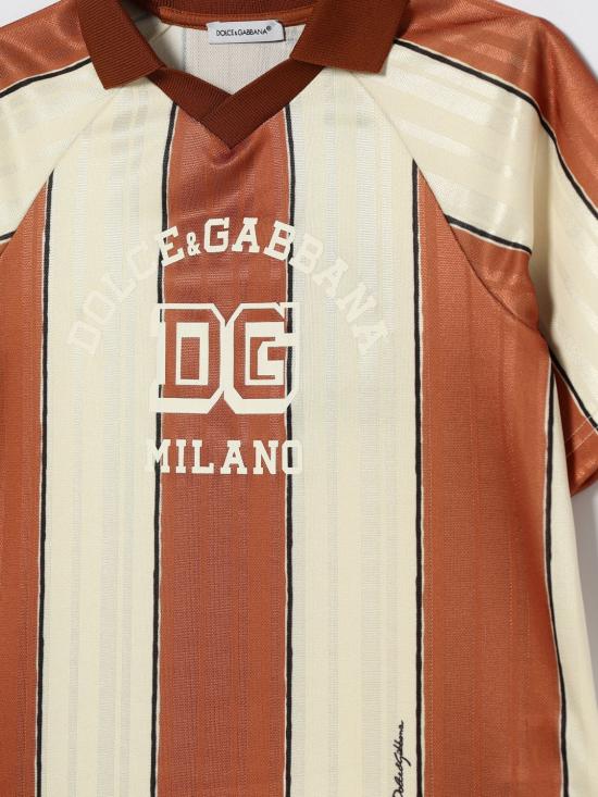 26SS [키즈] 돌체앤가바나 티셔츠 L4JTJLHS7Q5 HQ5XM White - DOLCE & GABBANA