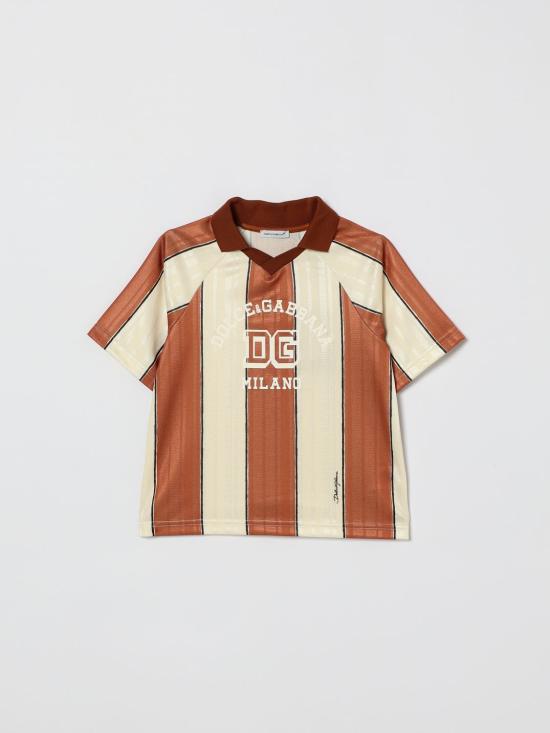 26SS [키즈] 돌체앤가바나 티셔츠 L4JTJLHS7Q5 HQ5XM White