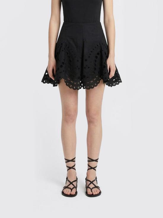 26SS 차로루이즈 미디 스커트 263400 Black