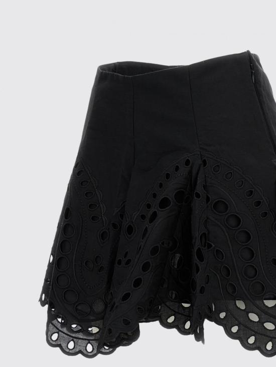 26SS 차로루이즈 미디 스커트 263400 Black - CHARORUIZ