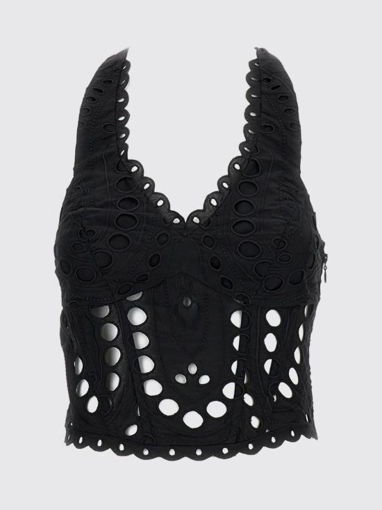 26SS 차로루이즈 민소매 티셔츠 263101 Black - CHARORUIZ