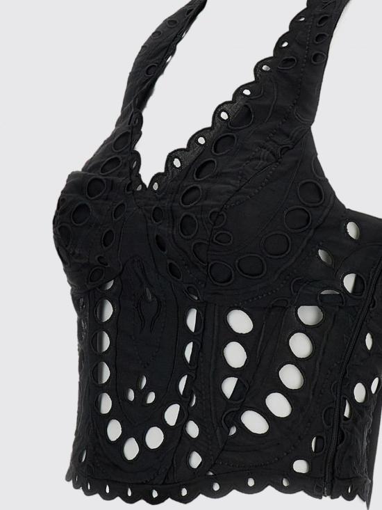 26SS 차로루이즈 민소매 티셔츠 263101 Black - CHARORUIZ