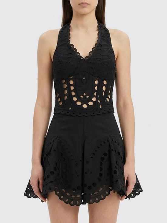 26SS 차로루이즈 민소매 티셔츠 263101 Black