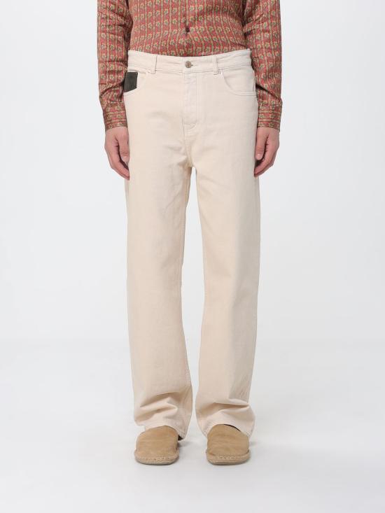 26SS 드롤드무슈 데님 팬츠 JBP199CO243 SD Beige