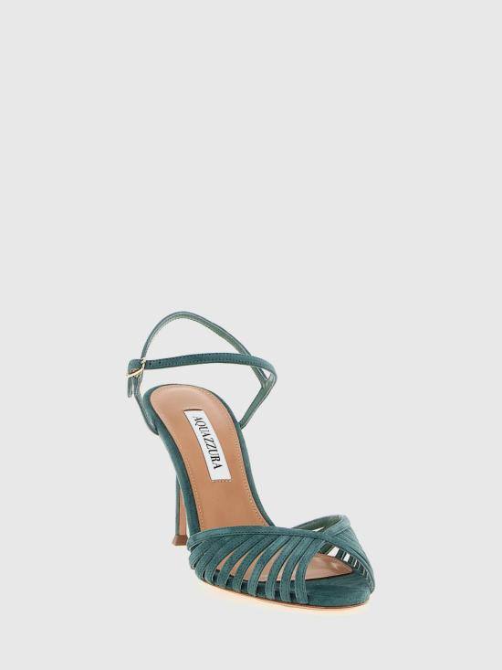 26SS 아쿠아주라 힐/펌프스 HDMMIDS0SUE LIGHTTEAL Green - AQUAZZURA