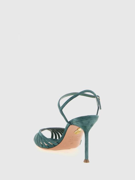 26SS 아쿠아주라 힐/펌프스 HDMMIDS0SUE LIGHTTEAL Green - AQUAZZURA