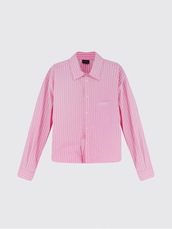 26SS 발렌시아가 셔츠 857837TPM26 5621 Pink - BALENCIAGA