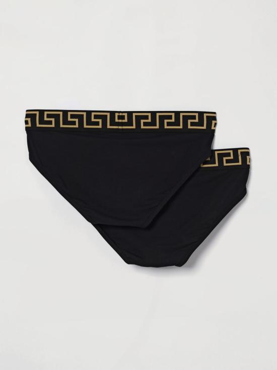 26SS 베르사체 팬티 AU101801A10011 A80G Black - VERSACE