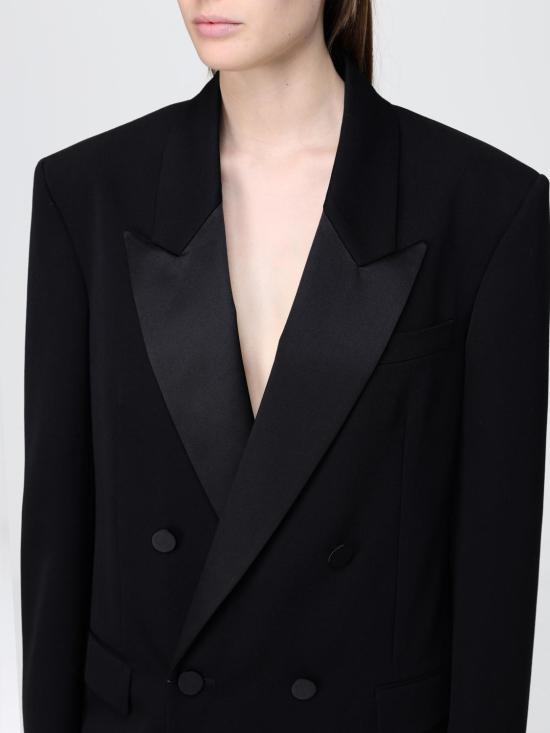 26SS 생로랑 자켓 860569Y7E63 1000 Black - SAINT LAURENT