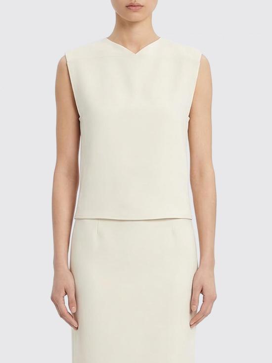 26SS 루루 드 세종 민소매 티셔츠 DAIKA IVORY White