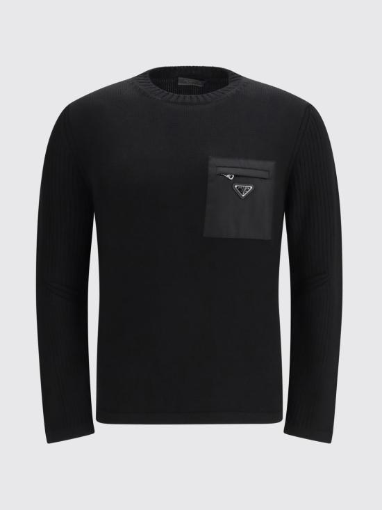 26SS 프라다 스웨터 UMB049SWMO1W4X F0002 Black