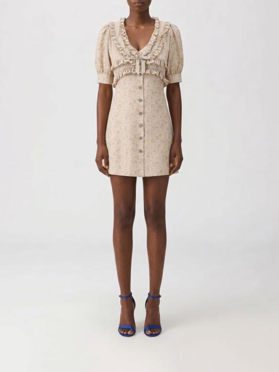 26SS 알레산드라리치 롱 원피스 FABX4297F4670 1682 Yellow Cream