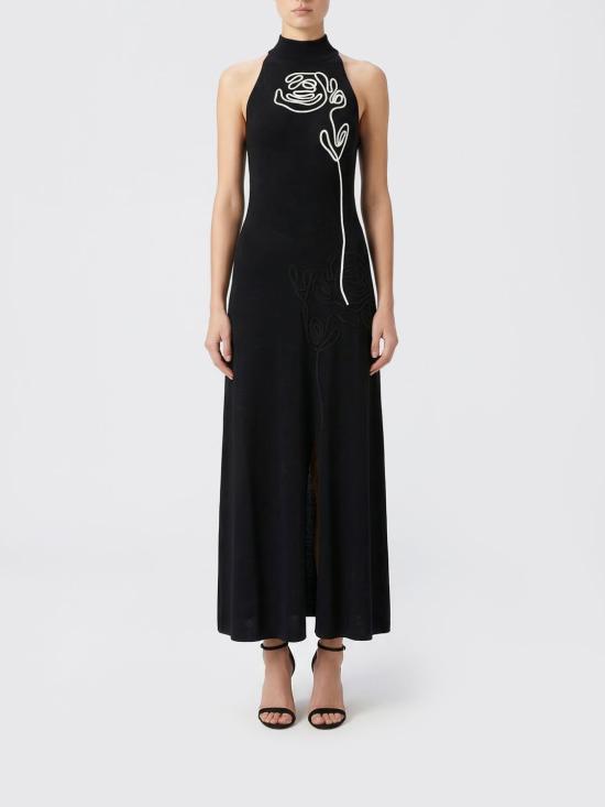 26SS 리비아나 콘티 롱 원피스 F6SA86 Y690 Black