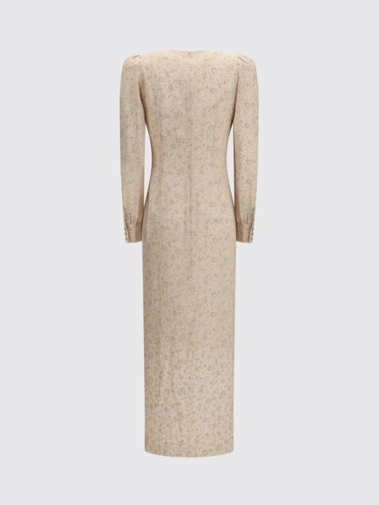 26SS 알레산드라리치 롱 원피스 FABX4287F4670 1682 Yellow Cream - ALESSANDRA RICH