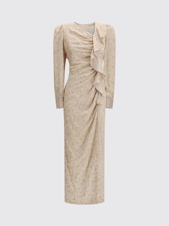 26SS 알레산드라리치 롱 원피스 FABX4287F4670 1682 Yellow Cream - ALESSANDRA RICH