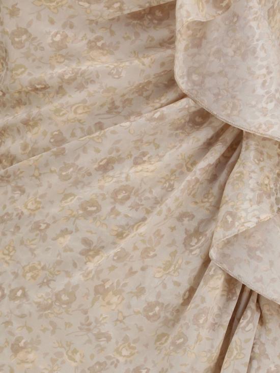 26SS 알레산드라리치 롱 원피스 FABX4287F4670 1682 Yellow Cream - ALESSANDRA RICH