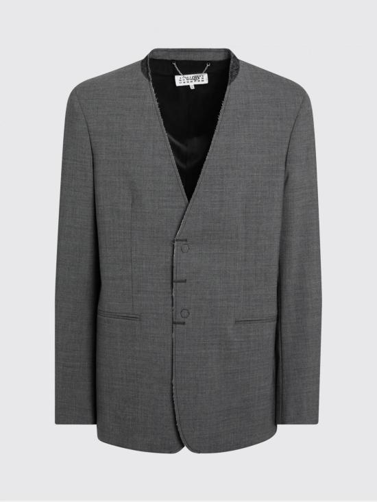 26SS MM6 메종마르지엘라 자켓 SH0BN0024M35733 860M Grey - MM6 MAISON MARGIELA