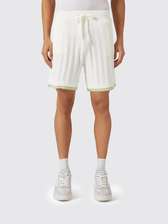 26SS 카사블랑카 숏팬츠 MSP26KW1216 01 White