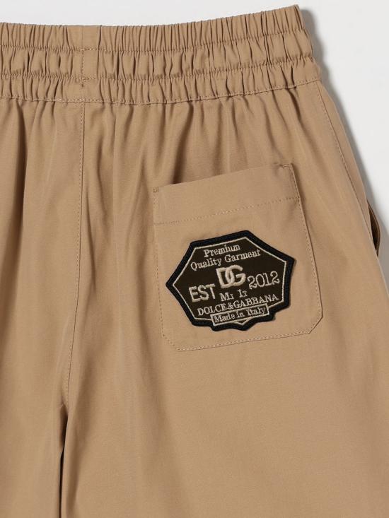 26SS [키즈] 돌체앤가바나 쇼츠/버뮤다 L43Q54G7P0L M0868 Sand - DOLCE & GABBANA