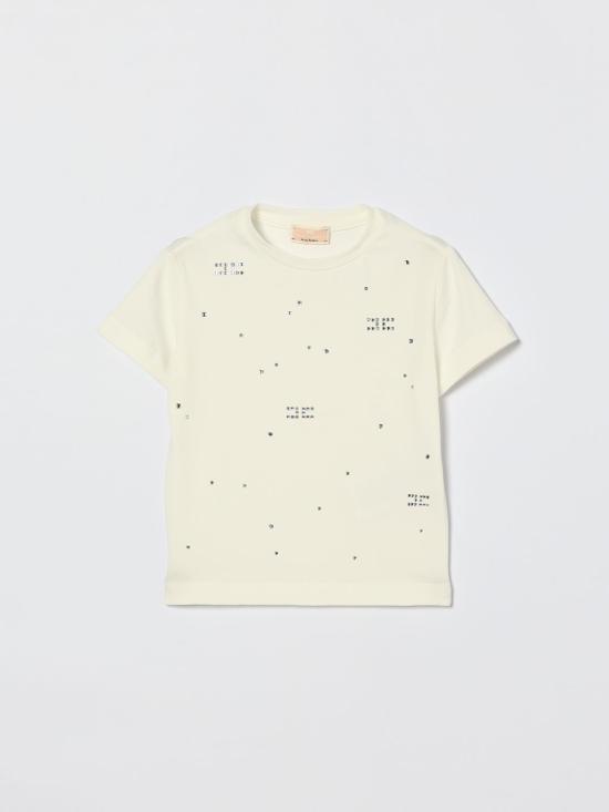 26SS [키즈] 엘리자베타프랜치 티셔츠 EGTS1120JE006 0135 Ivory