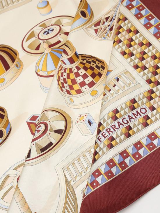 26SS 살바토레 페라가모 머플러/스카프 310197 779331 003 Burgundy - SALVATORE FERRAGAMO