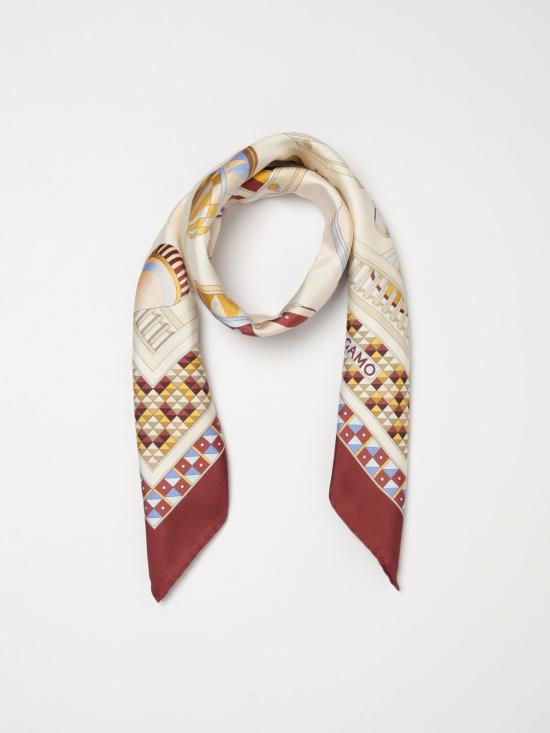 26SS 살바토레 페라가모 머플러/스카프 310197 779331 003 Burgundy - SALVATORE FERRAGAMO