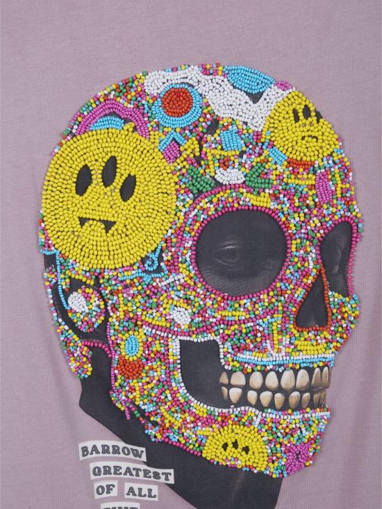 26SS 바로우 반팔 티셔츠 S6BWUATH097 963 Pink - BARROW