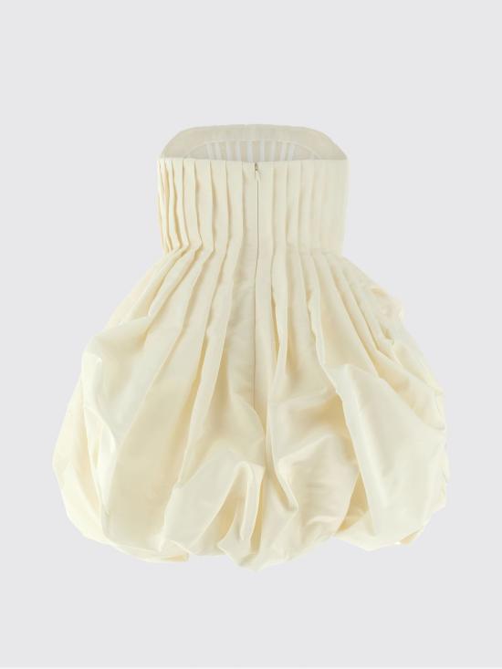 26SS 캐롤리나 헤레라 롱 원피스 R2611N558SFA 100 White - CAROLINA HERRERA