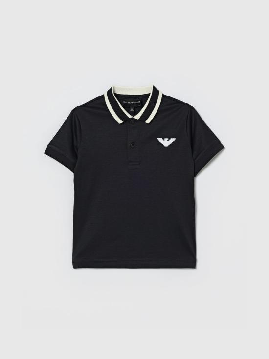 26SS [키즈] 엠포리오 아르마니 폴로 셔츠 EB000910AF10127 UB118 Navy
