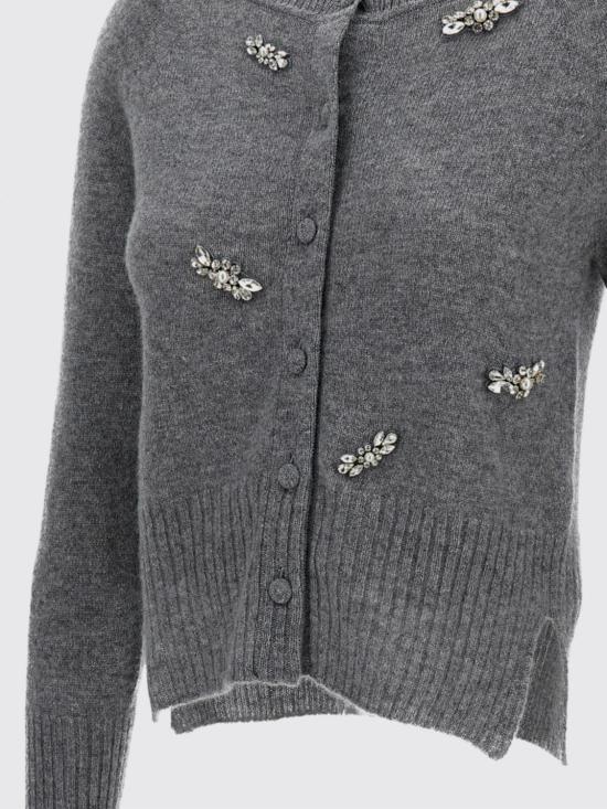 26SS 시몬로샤 스웨터 COMK3TB0667 GREYPEARL Grey - SIMONE ROCHA