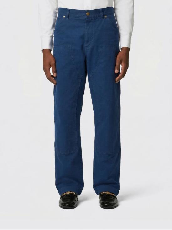 26SS 베르사체 데님 팬츠 10188871A12946 1UO60 Petroleum Blue