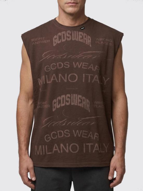 26SS 지씨디에스 반팔 티셔츠 C1MBQC079J080 380M Coffee