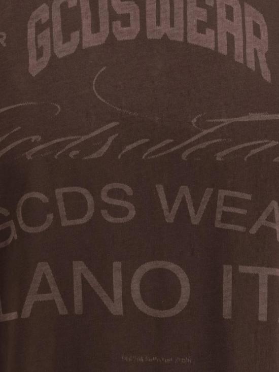 26SS 지씨디에스 반팔 티셔츠 C1MBQC079J080 380M Coffee - GCDS