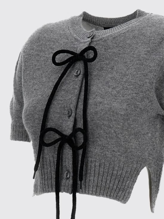 26SS 시몬로샤 스웨터 COMK50667 GREYBLACK Grey - SIMONE ROCHA