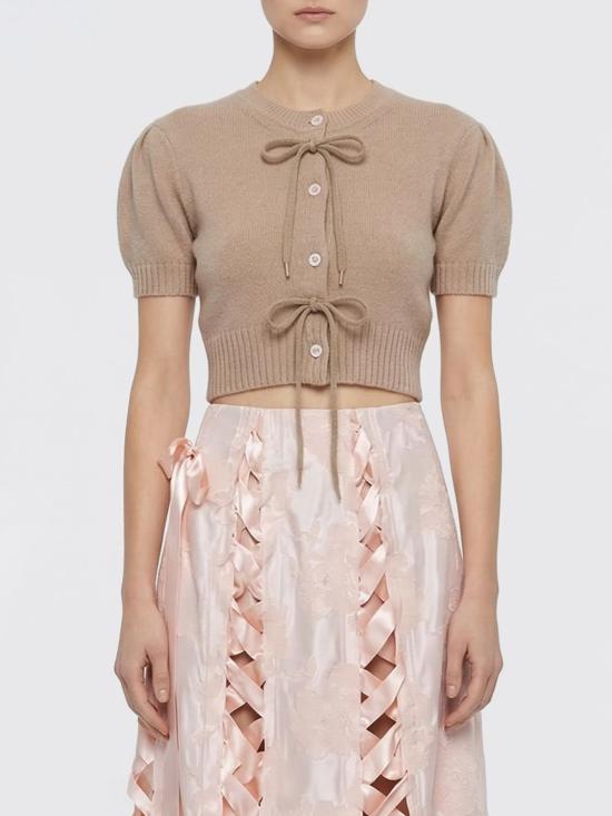 26SS 시몬로샤 스웨터 COMK50667 BLOSSOM Pink