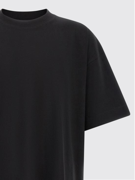 26SS 드리스 반 노튼 반팔 티셔츠 2610211113603 900 Black - DRIES VAN NOTEN