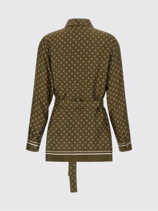 26SS 막스마라 스튜디오 셔츠 2616191011600 003 Green - MAX MARA STUDIO