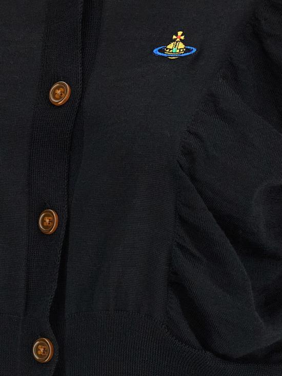 26SS 비비안웨스트우드 스웨터 1803007EY001A N402 Black - VIVIENNE WESTWOOD