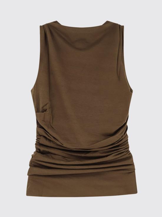 26SS 쉐르 민소매 티셔츠 TSH0624IRINA KAK10 Kaki - SOEUR